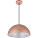 Circa 1 Light 15.5 inch Honey Gold Pendant Ceiling Light