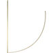 Sean Lavin Baku LED 1.3 inch Hand Rubbed Antique Brass Chandelier Ceiling Light