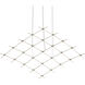 Constellation LED 121.75 inch Satin Nickel Chandelier Ceiling Light