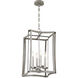 Brookline 4 Light 13 inch Pewter / Greywood Foyer Ceiling Light