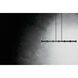 Sycara LED 5 inch Black Chandelier Linear Ceiling Light, Single