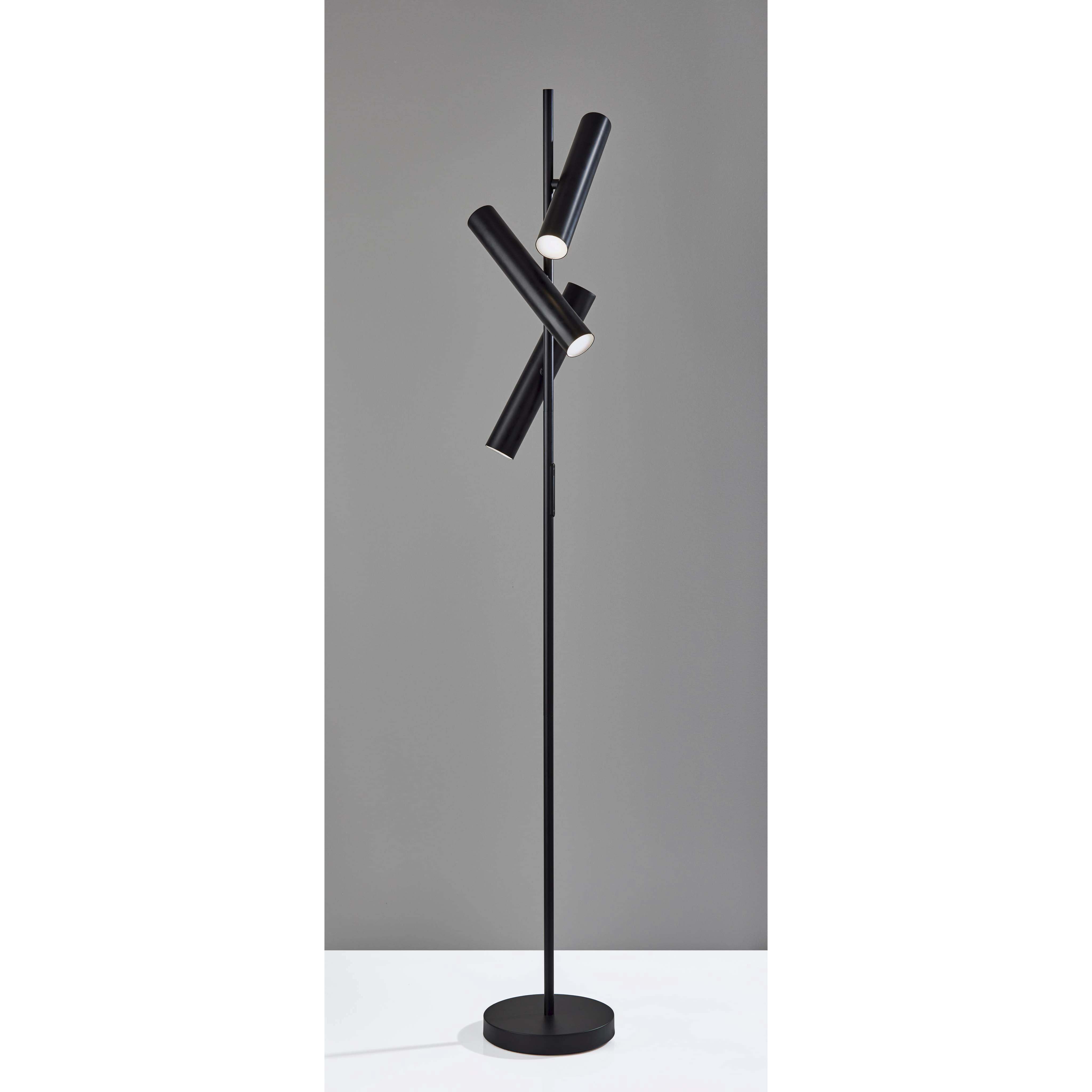 Greer 71 inch 28.00 watt Black Floor Lamp Portable Light