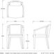 Sobek Pearl and Kona and Kona Outdoor Dining Chair