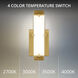 Carlisle Indoor Wall Lighting in 2700K, Aged Brass