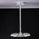 Tempo 20 inch Polished Silver Pendant Ceiling Light