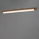 Joist LED 45.25 inch Driftwood and Charcoal Linear Pendant Ceiling Light