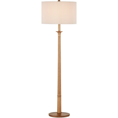 Mitford 66 inch 150 watt Natural Floor Lamp Portable Light