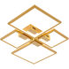 Canada LED 24 inch Gold LED Flush Mount Ceiling Light