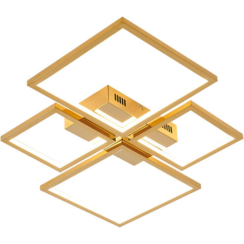 Canada LED 24 inch Gold LED Flush Mount Ceiling Light