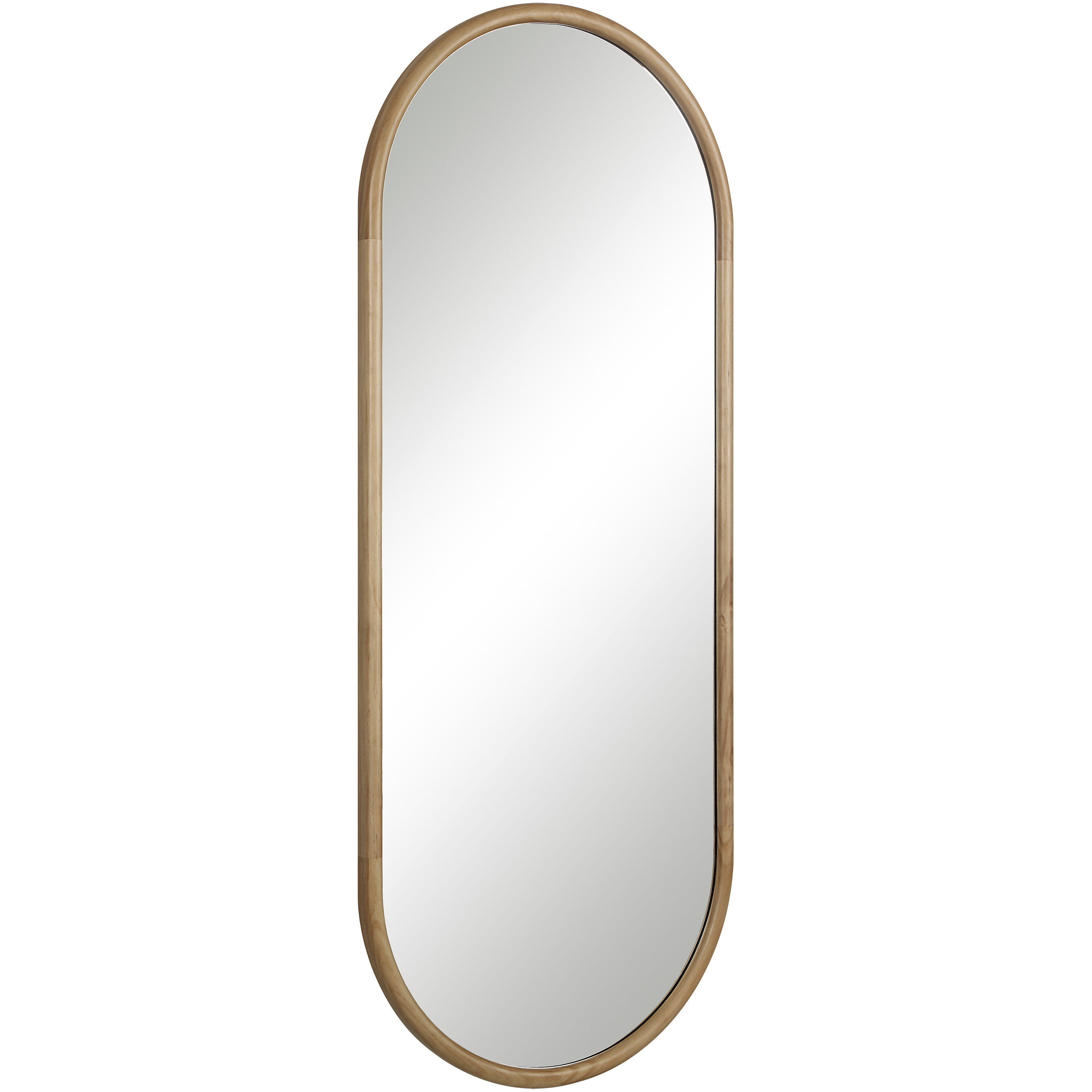 Pudino 60 X 24 inch Natural Wall Mirror