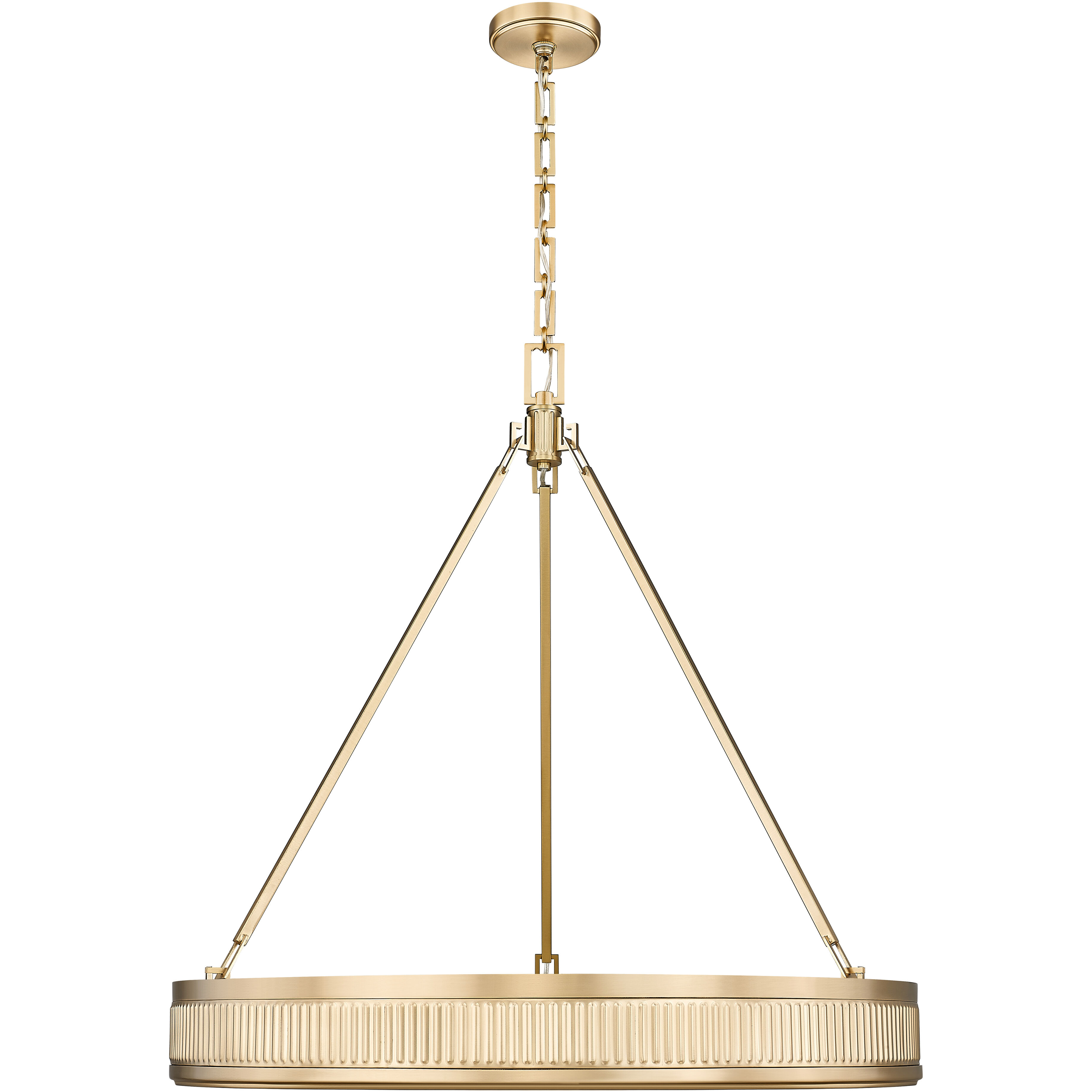 Quinn Pendant Ceiling Light in Modern Gold