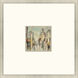 Pastel Street Multi and Brown and Gray and Pink Framed Art