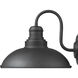 Ansel 1 Light 14 inch Black Outdoor Wall Light