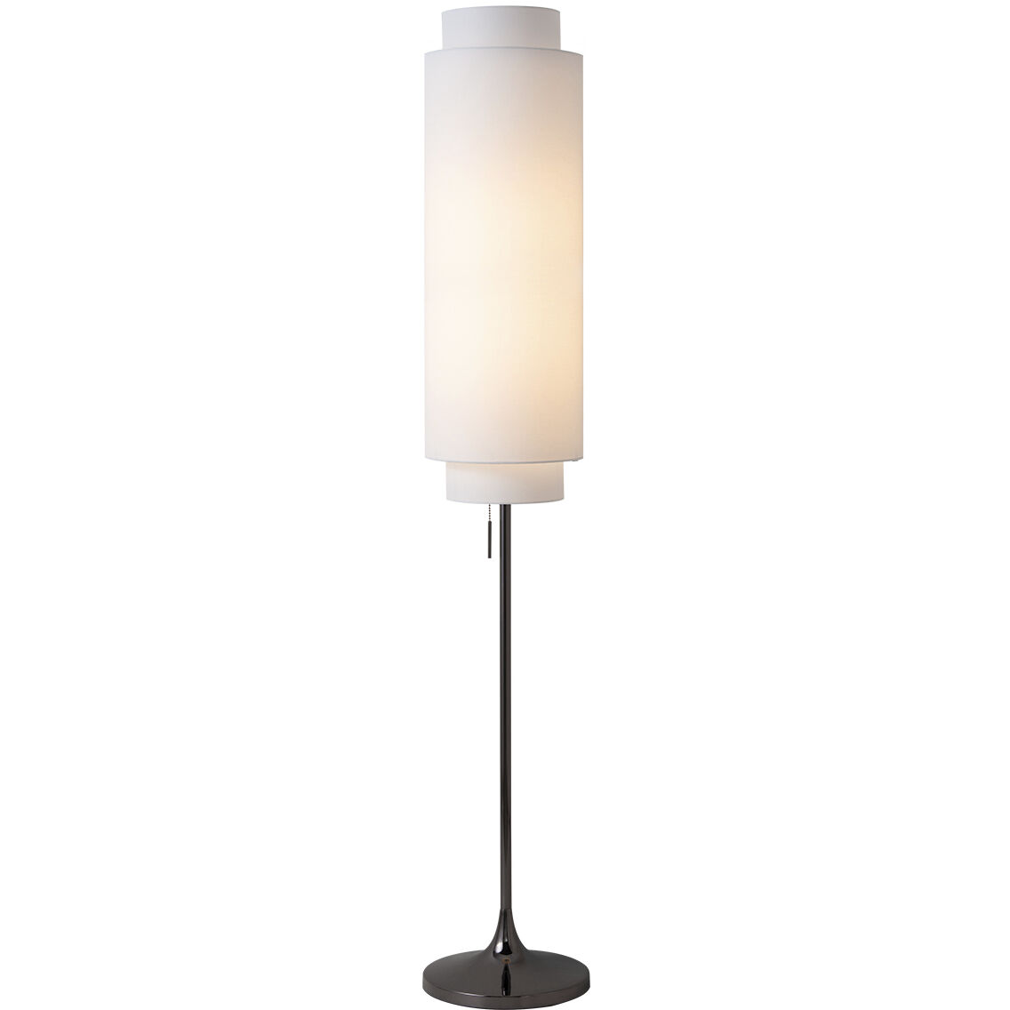 Lollipop 61 inch 14.00 watt Black Nickel Floor Lamp Portable Light
