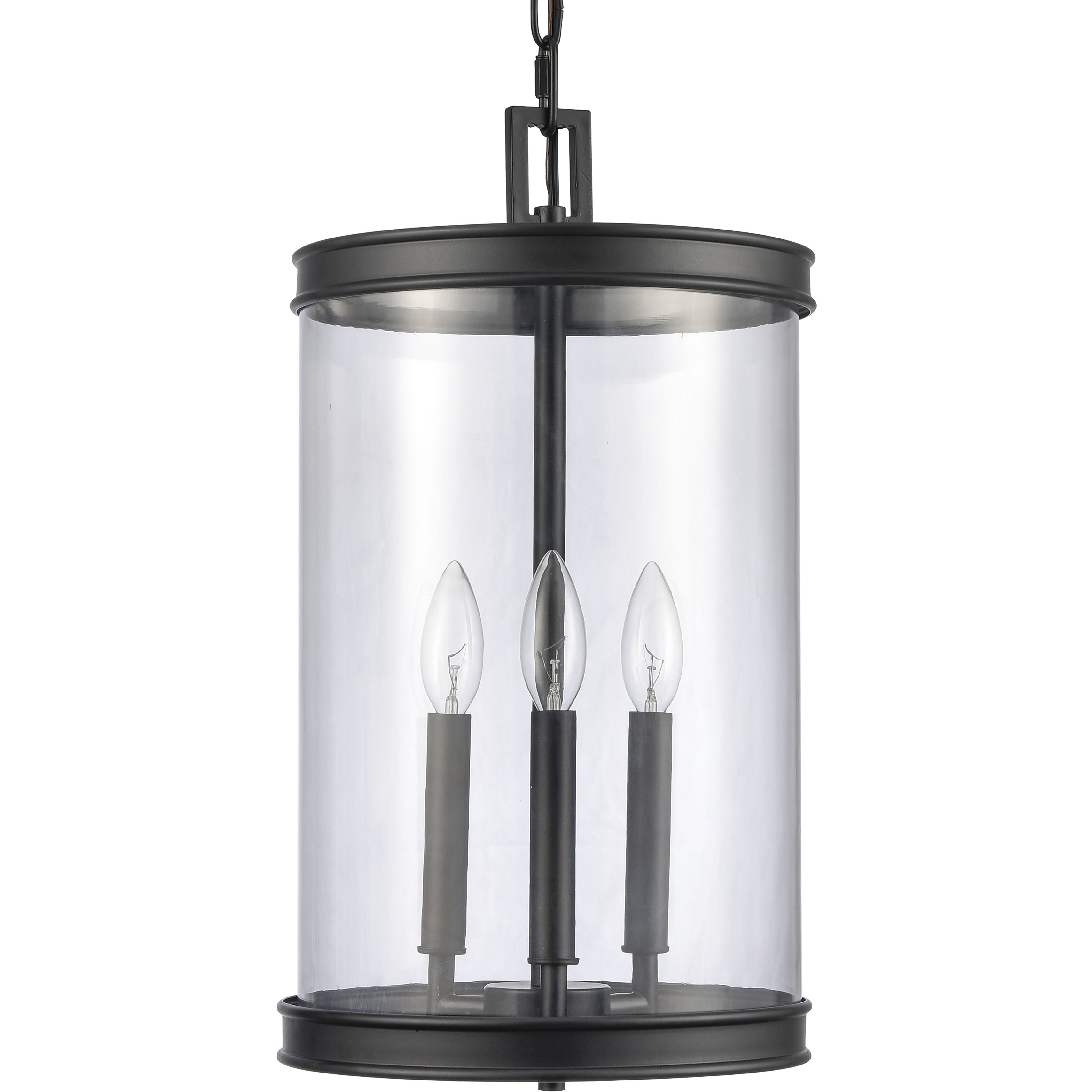 Mendoza Pendant Ceiling Light in Matte Black