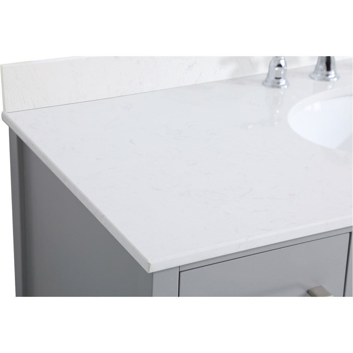 Irene 48 X 22 X 34 inch Gray Vanity Sink Set