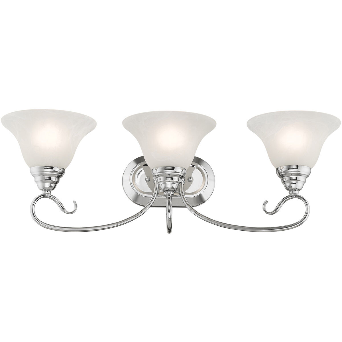 Coronado 3 Light 27 inch Polished Chrome Bath Vanity Wall Light