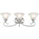 Coronado 3 Light 27 inch Polished Chrome Bath Vanity Wall Light
