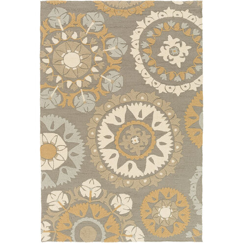 Storm 63 X 39 inch Neutral and Brown Outdoor Area Rug, Polypropylene