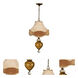 Springdale 1 Light 11 inch Antique Brass Mini Pendant Ceiling Light