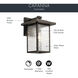 Capanna 1 Light 16 inch Olde Bronze Outdoor Wall, X-Large