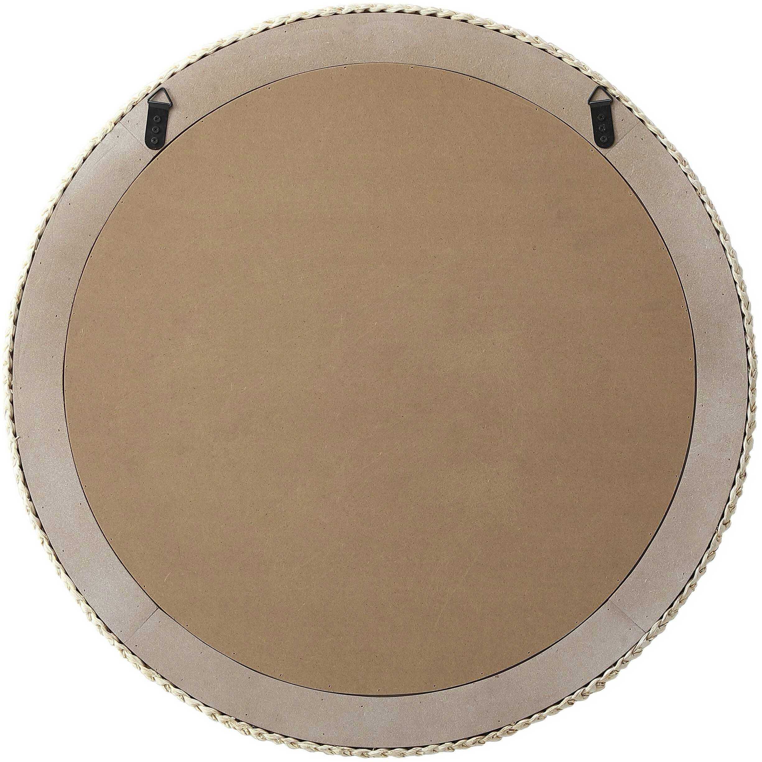 Marlowe 30 X 30 inch Linen White Mirror