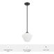Celestial Valley 1 Light 10 inch Matte Black Pendant Ceiling Light, Small