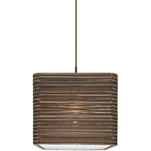 Kirk 12 LED Bronze Cord Pendant Ceiling Light