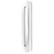 Flute 2 Light 4.75 inch Polished Nickel Wall Sconce Wall Light