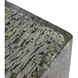Square 17.7 inch Natural Stool