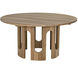 Kirill 60 X 60 inch White Oak Dining Table