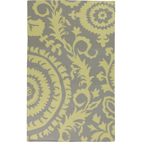 Frontier 132 X 96 inch Lime, Medium Gray Rug