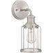 Ludlow 1 Light 5 inch Brushed Nickel Wall Sconce Wall Light
