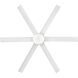 Draftsman 60 inch Matte White Fan