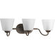 Arden 3 Light 24.5 inch Antique Bronze Bath Vanity Wall Light
