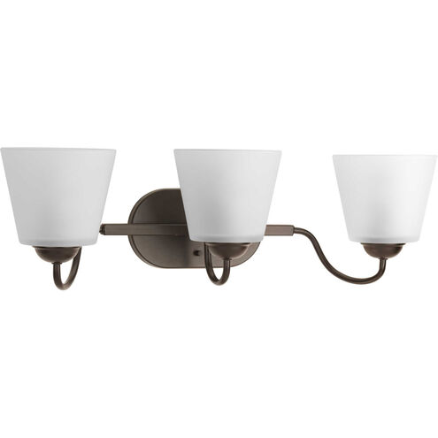 Arden 3 Light 24.5 inch Antique Bronze Bath Vanity Wall Light