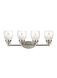 Belton 4 Light 28.75 inch Brushed Nickel Bath Vanity Wall Sconce Wall Light