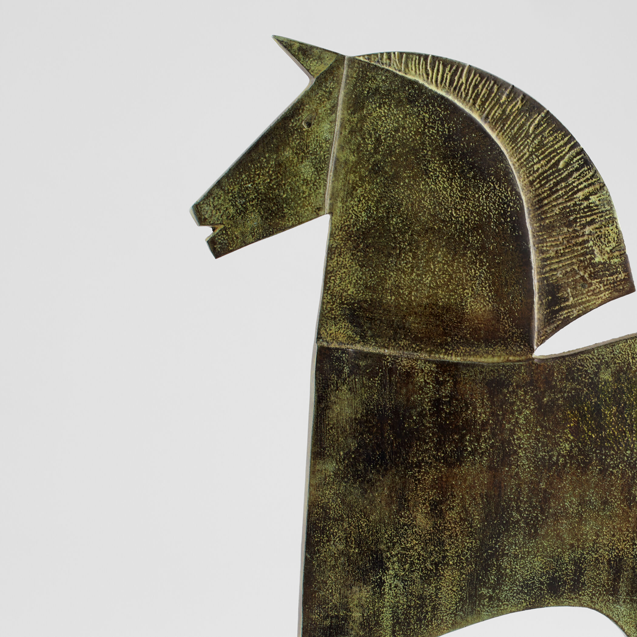 Etruscan Steed 22.25 X 4 inch Sculpture, Large