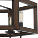 Renton 6 Light 24 inch Oak Chandelier Ceiling Light