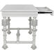 Portuguese 60 X 28 inch Solid White Desk, Small