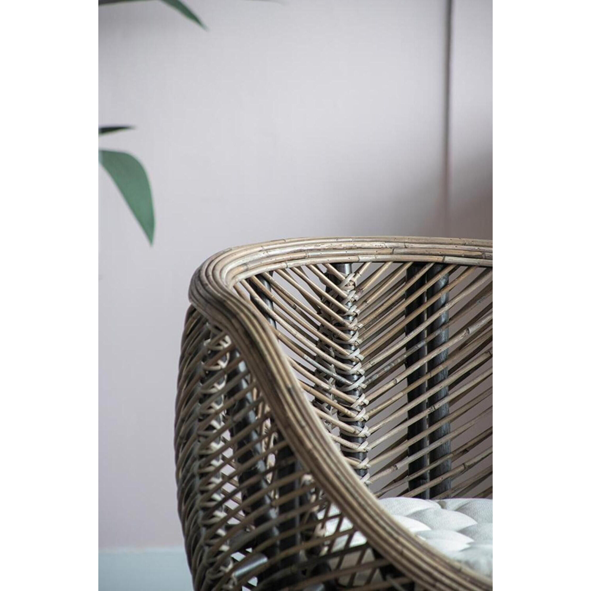 Gogo Brown Chair, With Cushion