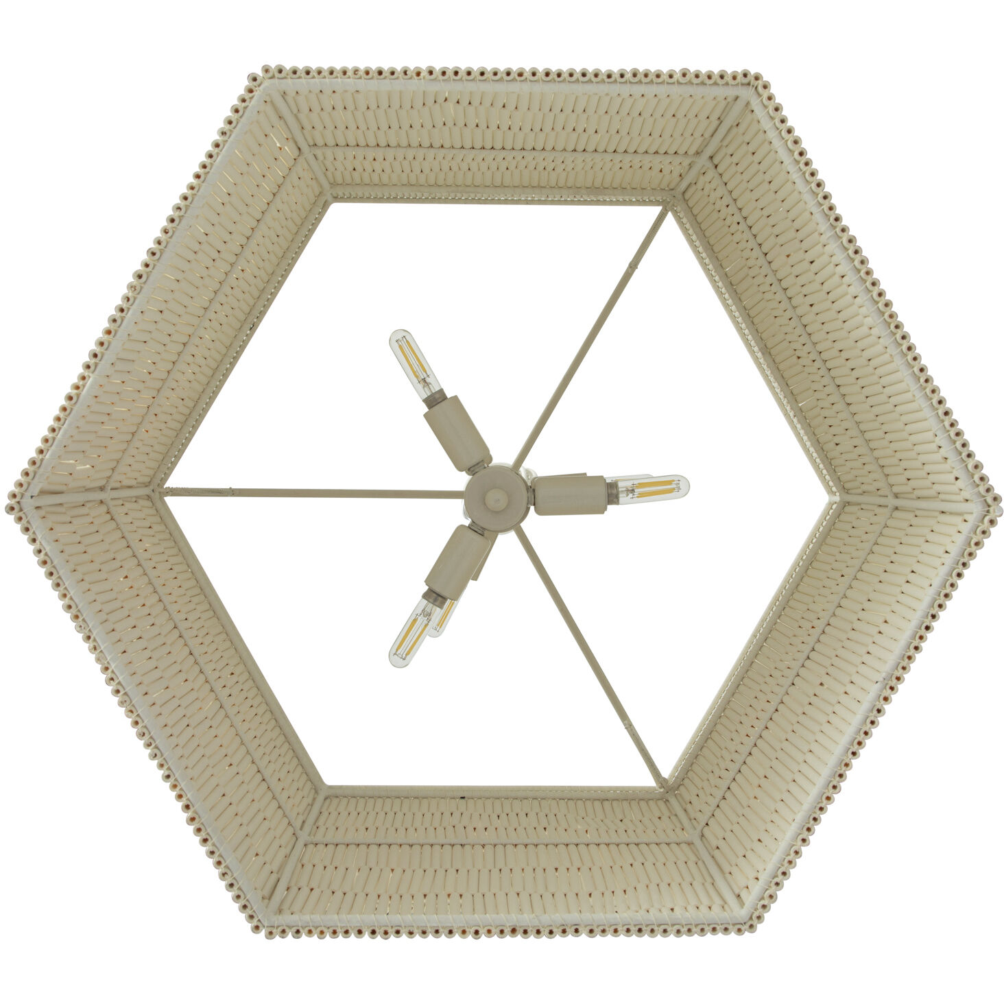 Eileen 6 Light 32 inch Winter White Chandelier Ceiling Light