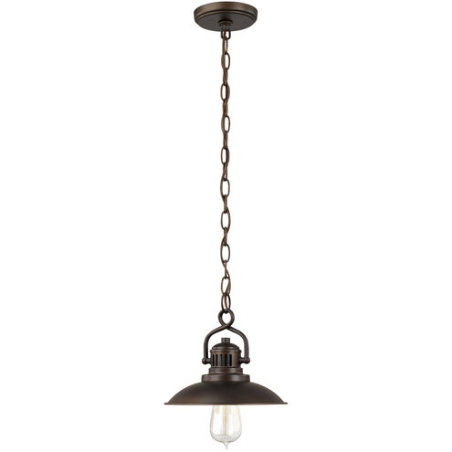 O'Neal 1 Light 9.5 inch Burnished Bronze Pendant Ceiling Light