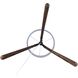Sull 57 inch 150.00 watt Black and Wood Floor Lamp Portable Light