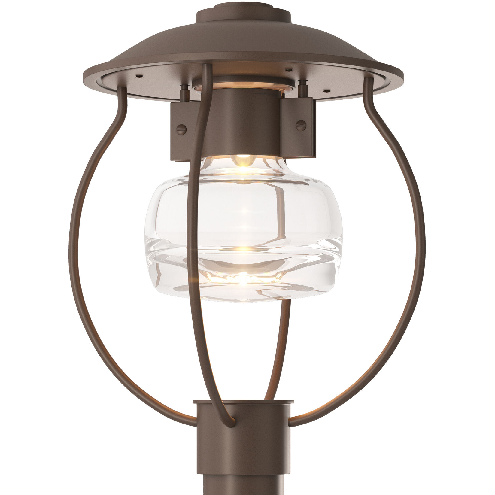 Mason 1 Light 17 inch Coastal Bronze Outdoor Post Light