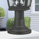 Allison 6.5 inch Textured Black Pier Mount Adapter