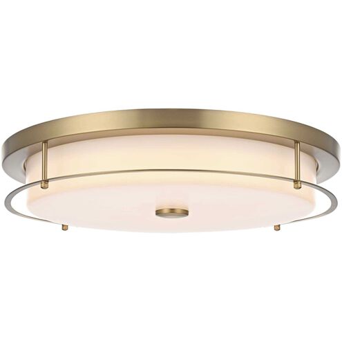 Kolson 1 Light 20 inch Satin Gold Flush Mount Ceiling Light