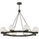 Darien 8 Light 42 inch Mediterranean Bronze Chandelier Ceiling Light