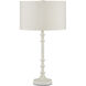 Gallo 27.75 inch 100.00 watt Gesso White Table Lamp Portable Light