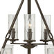 Dakota LED 29 inch Oil Rubbed Bronze Indoor Chandelier Ceiling Light